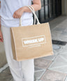 WHISK UP Original Jute Bag