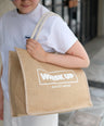 WHISK UP Original Jute Bag