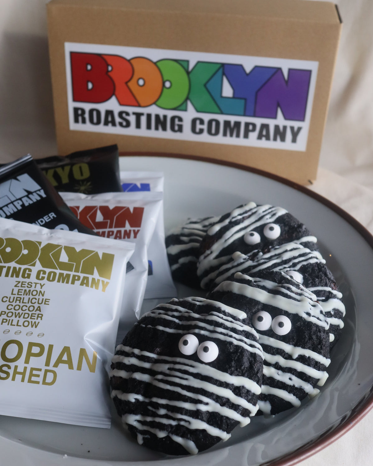 Halloween BOX-Drip bag & Ghost cookies-