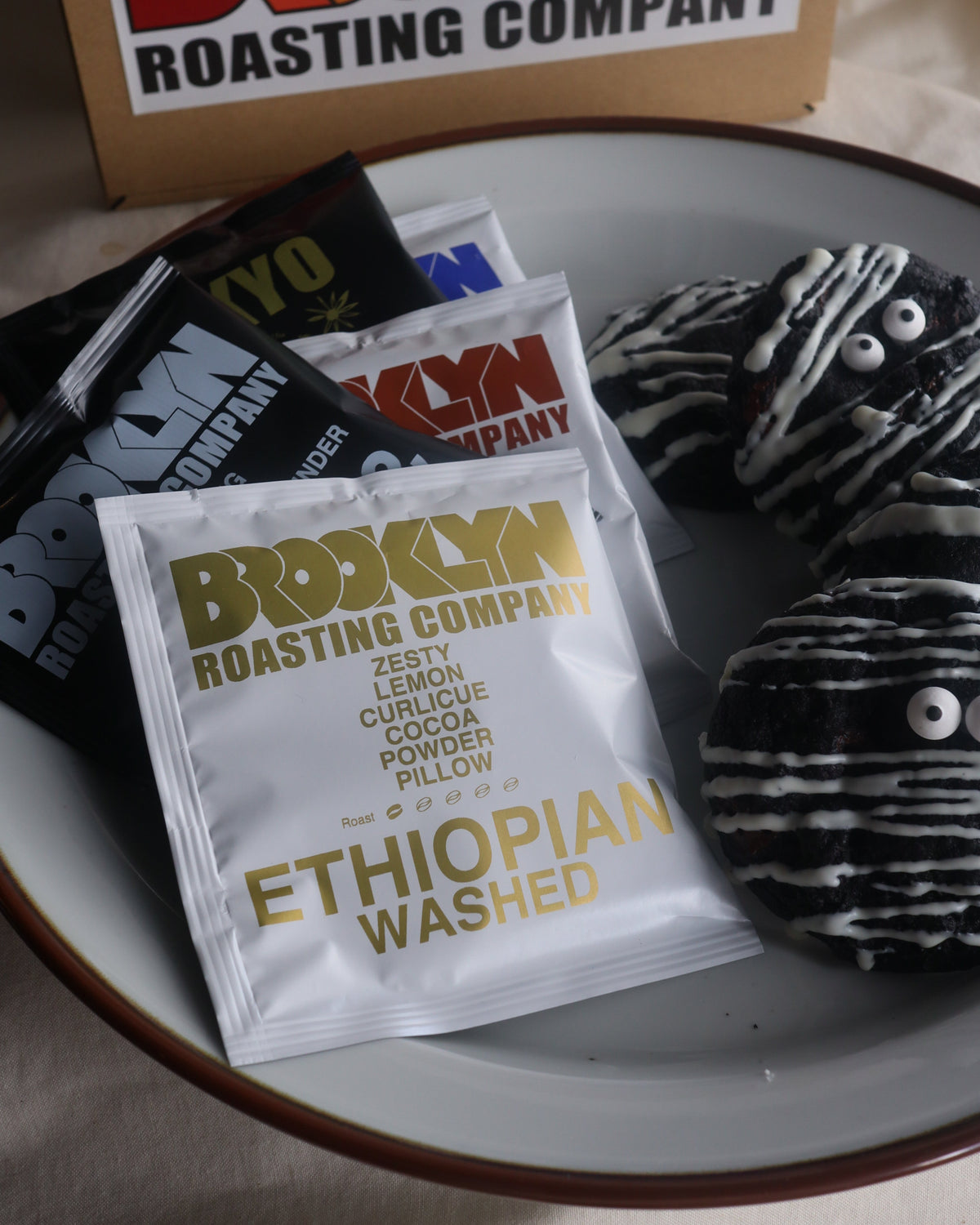 Halloween BOX-Drip bag & Ghost cookies-