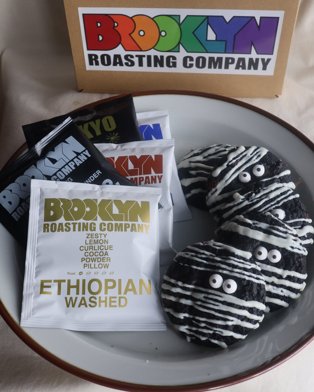 Halloween BOX-Drip bag & Ghost cookies-